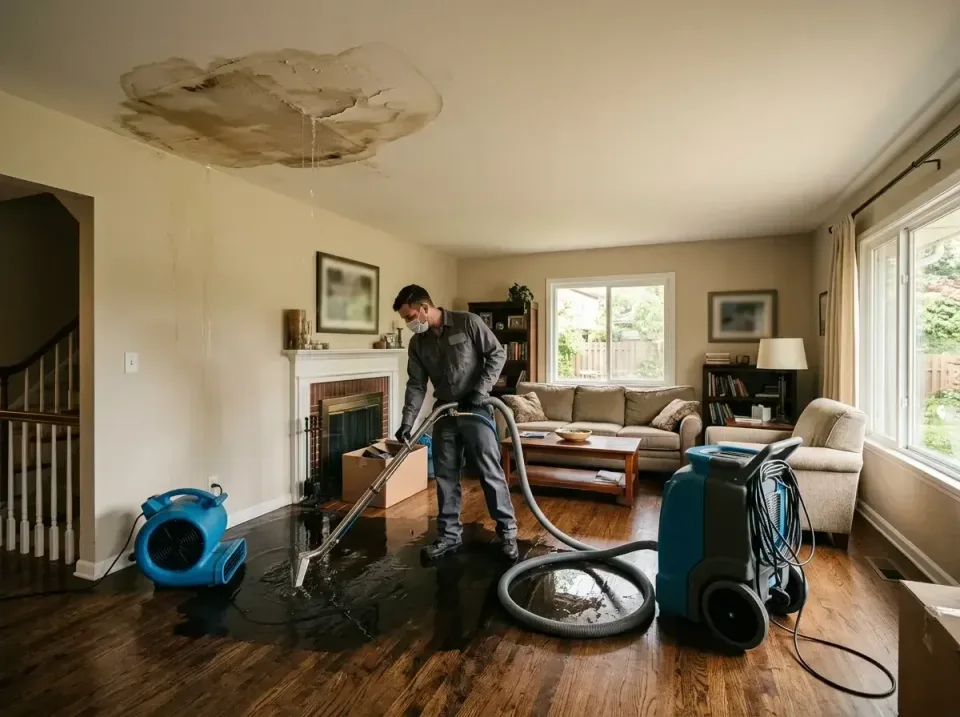attic-pipe-burst-ceiling-drip-008 — frequently asked questions, Water Damage Restoration & Carpet Care in Blue Mound, TX